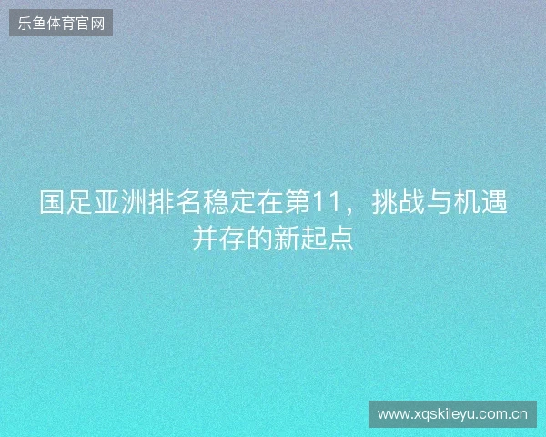 国足亚洲排名稳定在第11，挑战与机遇并存的新起点